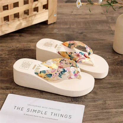 Flip Flops Summer Beach Platform Slippers