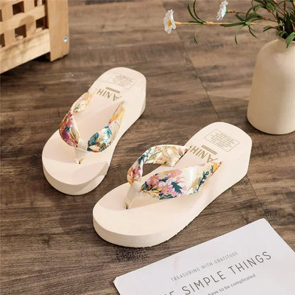 Flip Flops Summer Beach Platform Slippers