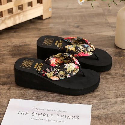 Flip Flops Summer Beach Platform Slippers
