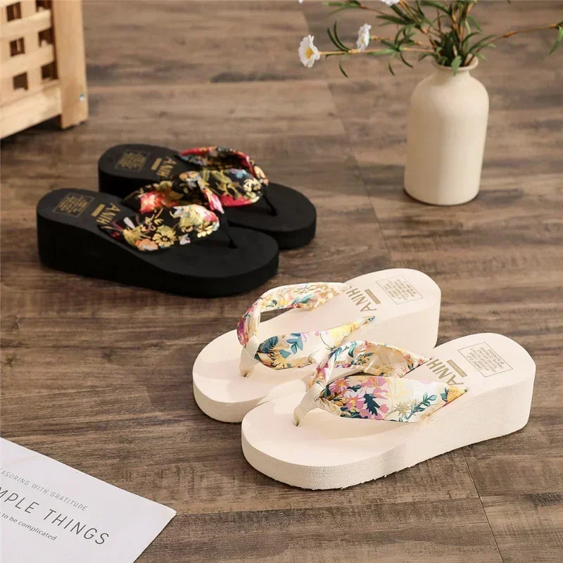 Flip Flops Summer Beach Platform Slippers