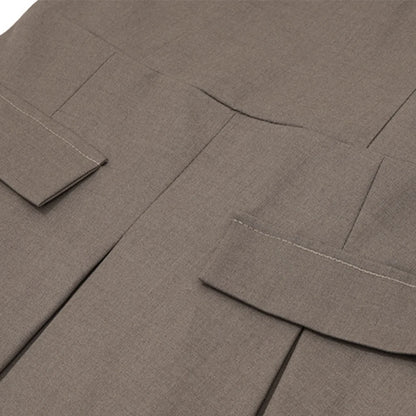 Bandeau Mini Pleated Dress