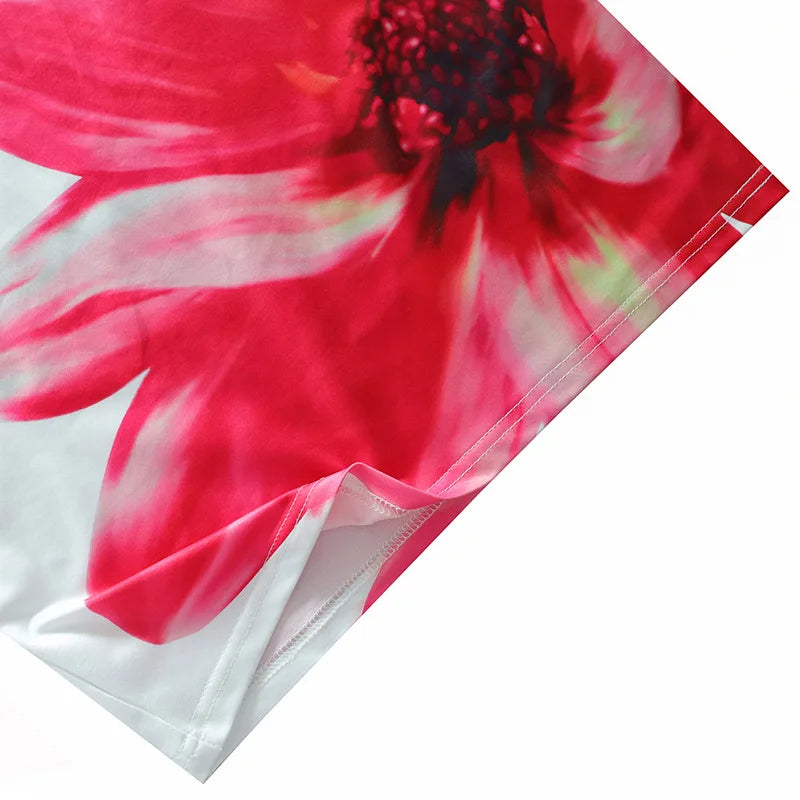 Strapless Tie Dye Tube Dress