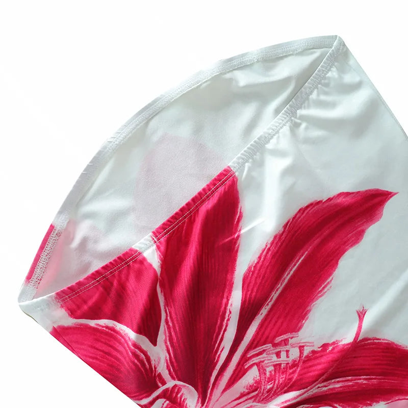 Strapless Tie Dye Tube Dress