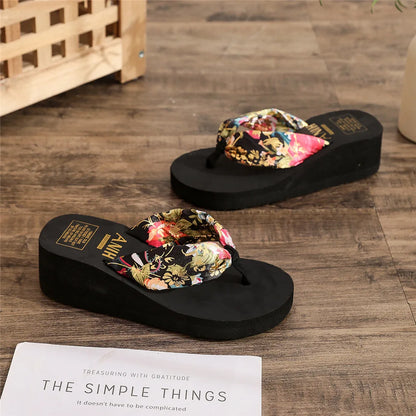 Flip Flops Summer Beach Platform Slippers