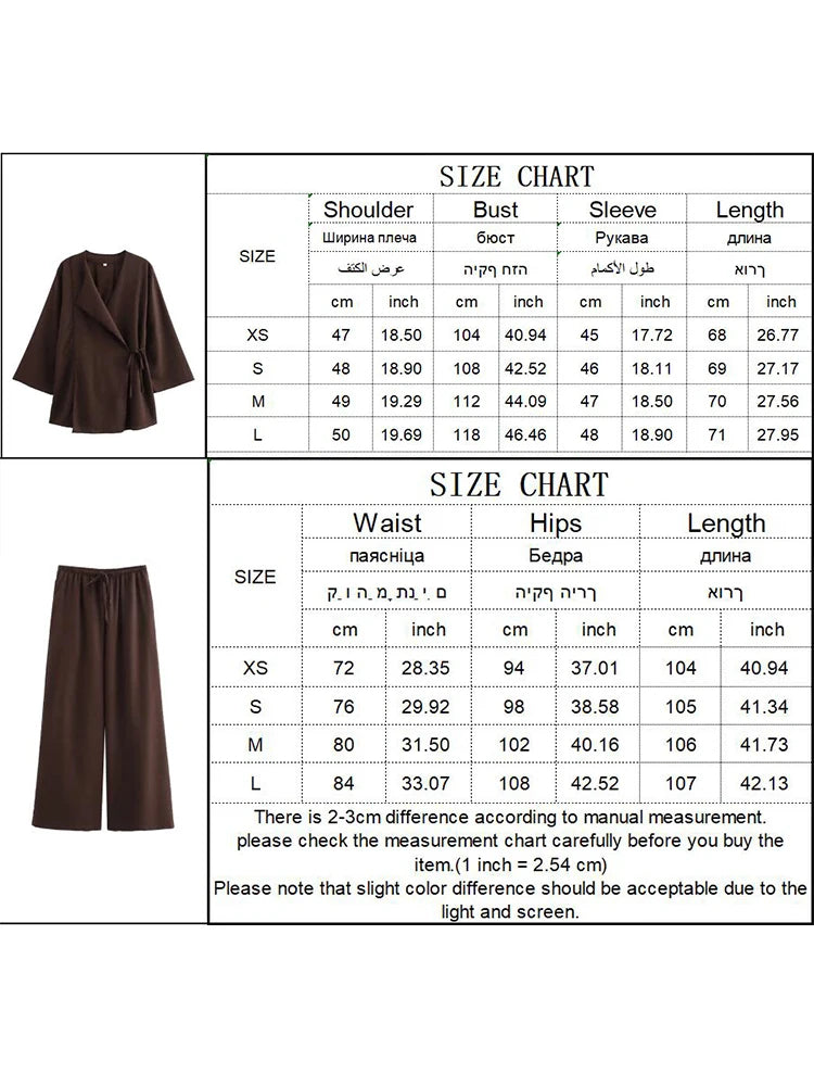 Linen 2 Pieces Women set