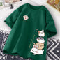 Japanese Cute Hamster Style T shirt