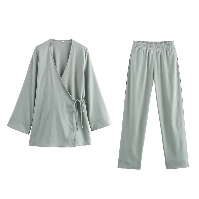 Linen 2 Pieces Women set